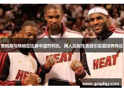 詹姆斯与姚明在比赛中激烈对抗，两人压制性表现引发篮球界热议